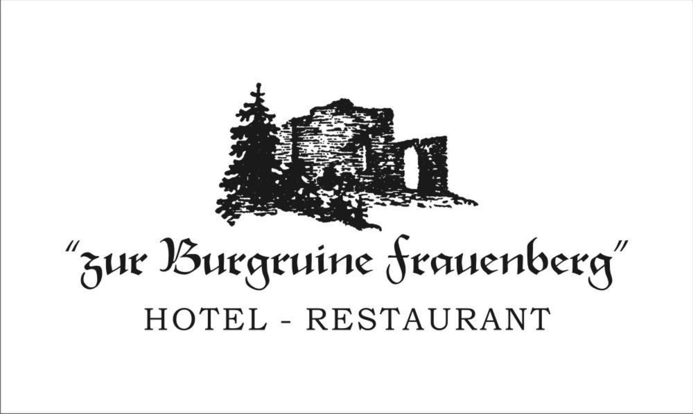 ホテル Zur Burgruine Frauenberg Ebsdorfergrund エクステリア 写真